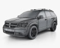 Dodge Journey R/T 2009 3Dモデル wire render