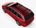 Dodge Journey R/T 2009 3D模型 顶视图