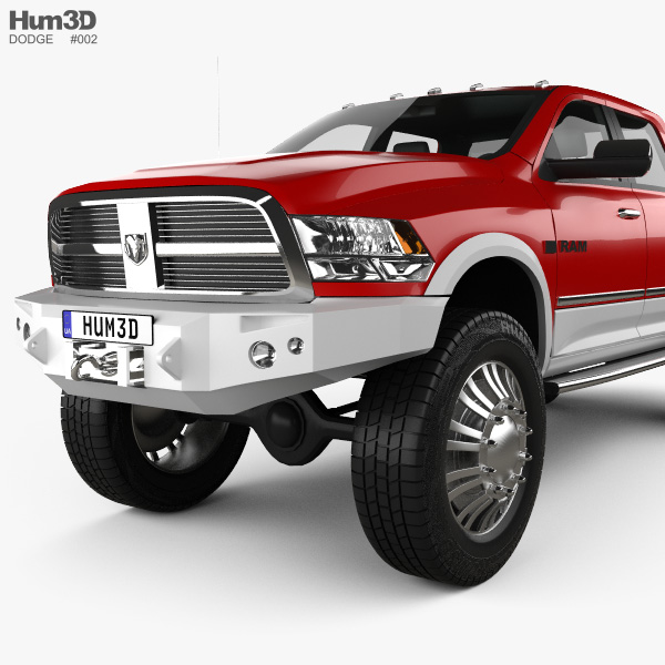 Dodge ram 3d model