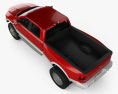 Dodge Ram 2015 3D模型 顶视图