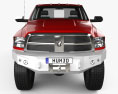 Dodge Ram 2015 Modello 3D vista frontale