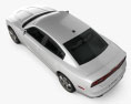 Dodge Charger (LX) 2012 3D модель top view