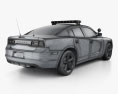 Dodge Charger Police 2012 3d model