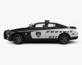 Dodge Charger Police 2012 3d model side view