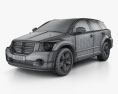 Dodge Caliber 2011 3Dモデル wire render
