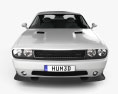 Dodge Challenger SRT8 2013 3d model front view