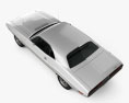 Dodge Challenger hardtop 1970 Modelo 3D vista superior