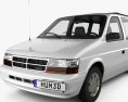 Dodge Caravan 1991 3d model