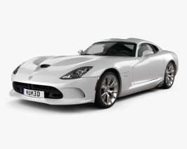 Dodge SRT Viper GTS 2015 3D model