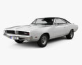 Dodge Charger RT 1969 3D模型