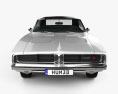 Dodge Charger RT 1969 3d model front view