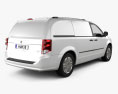 Dodge Ram CV 2015 3d model back view