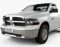 Dodge Ram 1500 Regular Cab SLT 6-foot 4-inch Box 2012 3D-Modell
