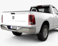Dodge Ram 1500 Regular Cab SLT 6-foot 4-inch Box 2012 3D模型