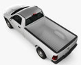 Dodge Ram 1500 Regular Cab ST 8-foot Box 2012 3d model top view