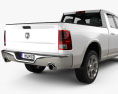 Dodge Ram 1500 Quad Cab Laramie 6-foot 4-inch Box 2012 3D 모델 