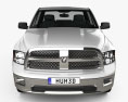 Dodge Ram 1500 Quad Cab Laramie 6-foot 4-inch Box 2012 3D 모델  front view