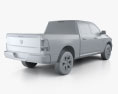 Dodge Ram 1500 Crew Cab Big Horn 5-foot 7-inch Box 2012 3D模型