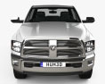 Dodge Ram 2500 Crew Cab Big Horn 6-foot 4-inch Box 2012 3d model front view