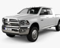 Dodge Ram 2500 Mega Cab Big Horn 6-foot 4-inch Box 2012 Modèle 3d