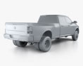 Dodge Ram 3500 Crew Cab Dually Laramie 8-foot Box 2012 Modello 3D