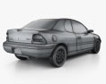 Dodge Neon Sport Coupe 1999 3d model