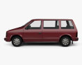 Dodge Caravan 1984 3d model side view