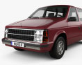 Dodge Caravan 1984 3D-Modell