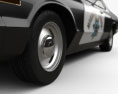 Dodge Monaco 경찰 1974 3D 모델 