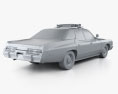 Dodge Monaco 警察 1974 3Dモデル