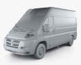 Dodge Ram ProMaster Cargo Van L2H2 2016 3D-Modell clay render