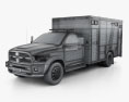 Dodge Ram LAFD Paramedic 2016 Modelo 3D wire render