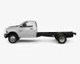 Dodge Ram Regular Cab Chassis 2015 3D 모델  side view