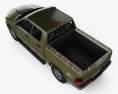 Dodge RAM 1500 Mossy Oak Edition 2014 Modello 3D vista dall'alto