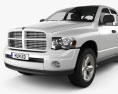 Dodge Ram 1500 Quad Cab SLT 2002 3d model