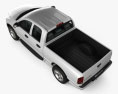 Dodge Ram 1500 Quad Cab SLT 2002 3d model top view