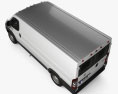 Dodge Ram ProMaster Cargo Van L2H1 2017 3d model top view