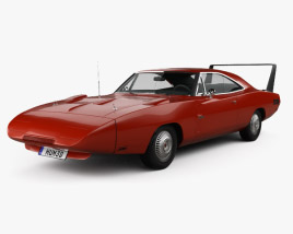 Dodge Charger Daytona Hemi 1969 3D model