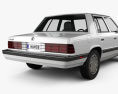 Dodge Aries K sedan 1988 3d model