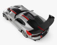 Dodge Viper ACR 2016 3d model top view