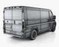 Dodge Ram ProMaster Cargo Van L2H1 with HQ interior 2016 3d model