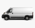 Dodge Ram ProMaster Cargo Van L2H1 with HQ interior 2016 3d model side view