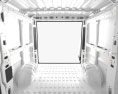 Dodge Ram ProMaster Cargo Van L2H1 con interior 2013 Modelo 3D