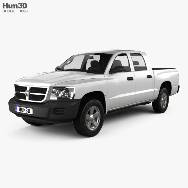 Dodge Dakota Crew Cab 2011 3D model