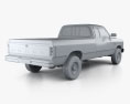Dodge Ram Club Cab 1994 3D-Modell