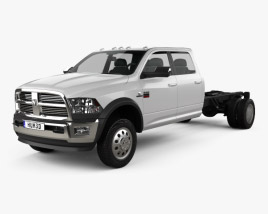 Dodge Ram Crew Cab Chassis L2 Laramie 2015 3D model
