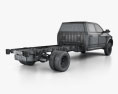 Dodge Ram Crew Cab Chassis L2 Laramie 2019 3D模型