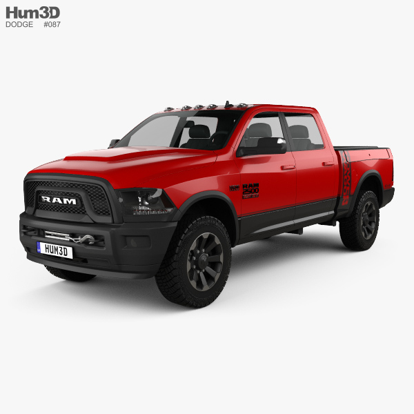 Dodge Ram Power Wagon 2020 3D model