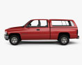 Dodge Ram 1500 Club Cab ST 1999 3d model side view