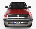 Dodge Ram 1500 Club Cab ST 1999 3d model front view
